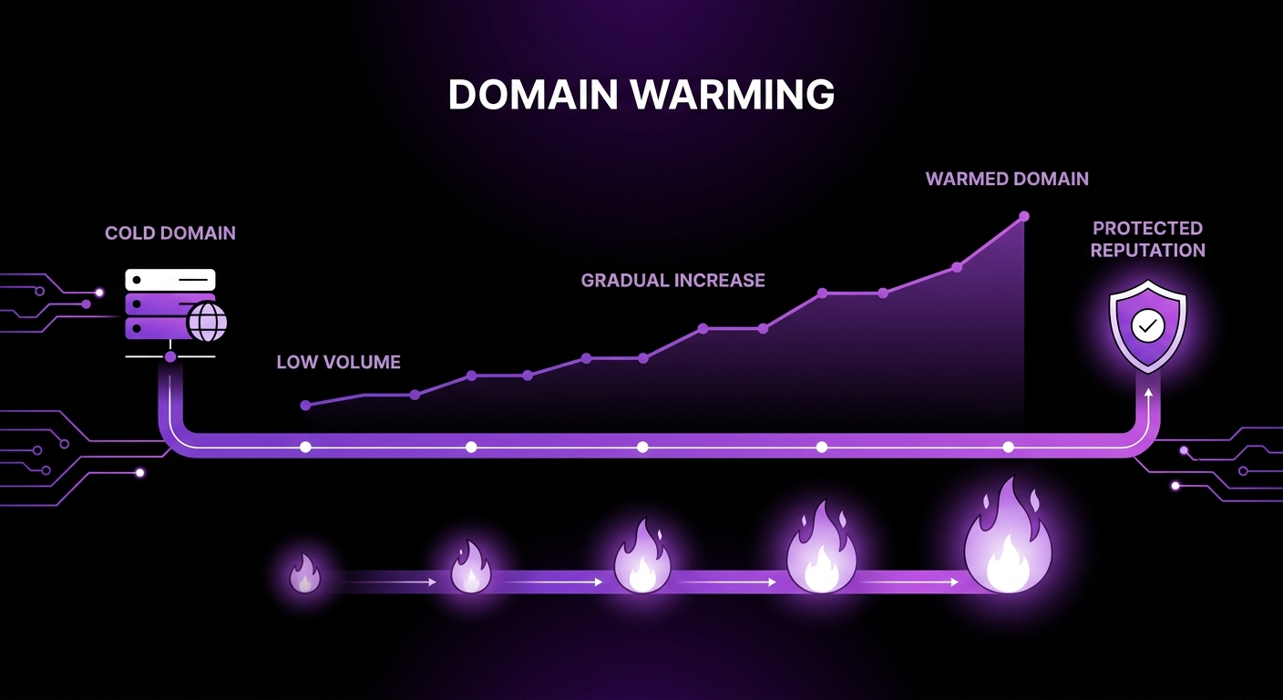 Domain Warming: The Complete Guide to Scaling Cold Email Without Burning Your Reputation